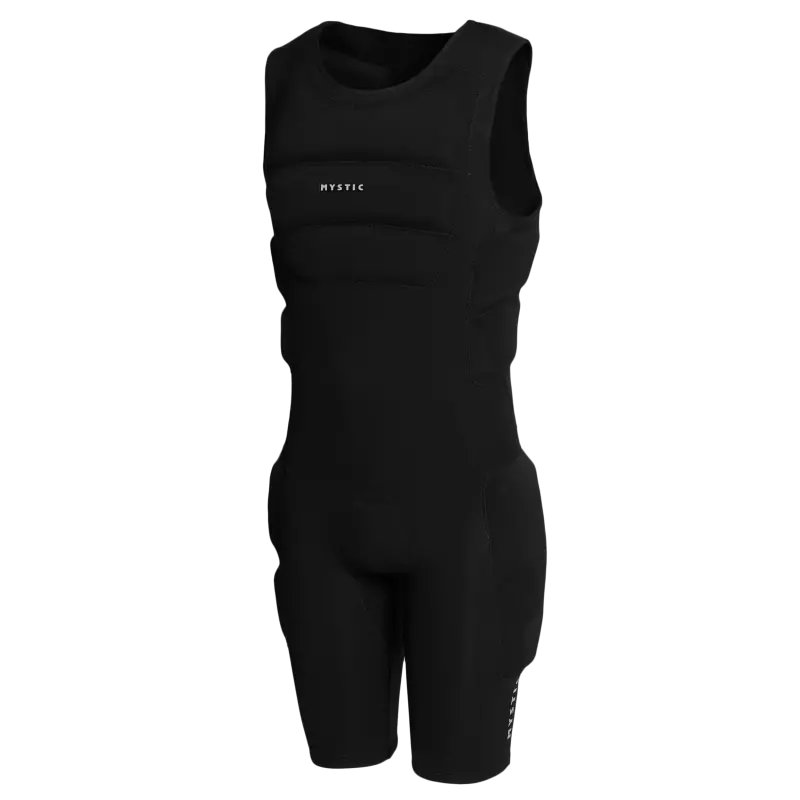 Mystic Surf Short John Impact Vest – Black 1