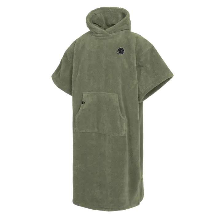 Mystic Teddy Adult Poncho In Olive Green 1