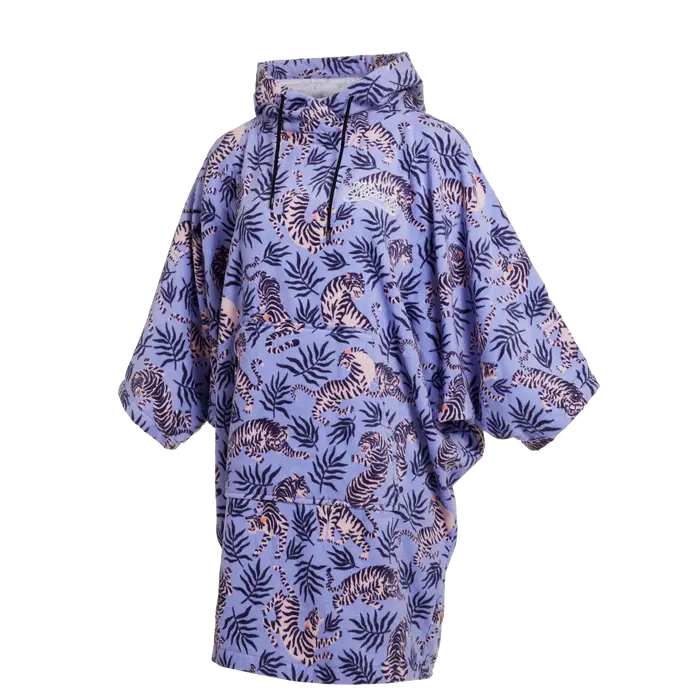 Mystic Women'S Teddy Poncho In Pastel Lilac 1