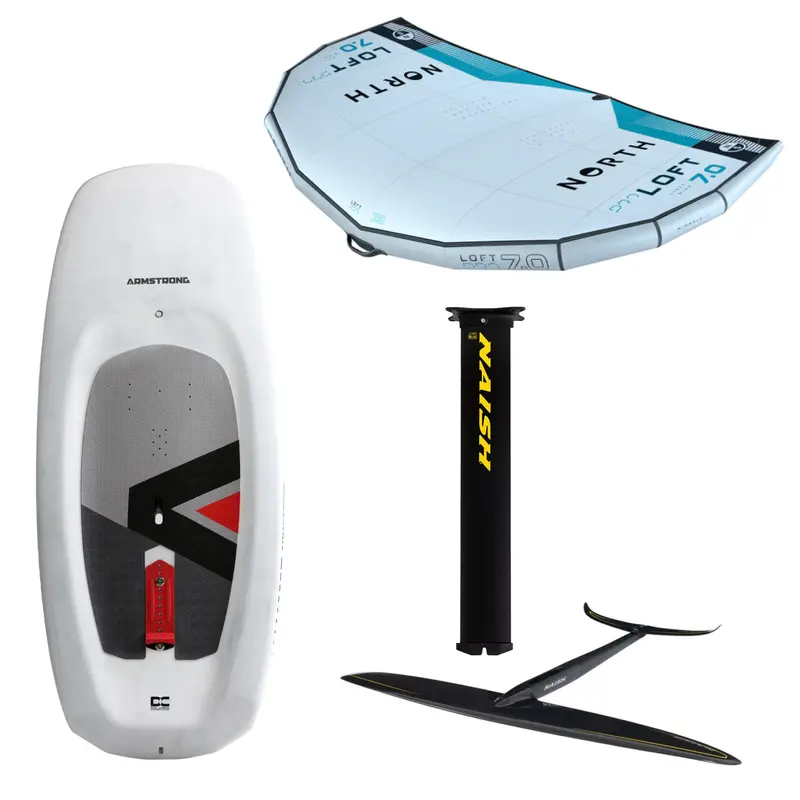North Loft Pro Lightwind Windsurfing Package With Jet Ha1800 & Armstrong Fg 1