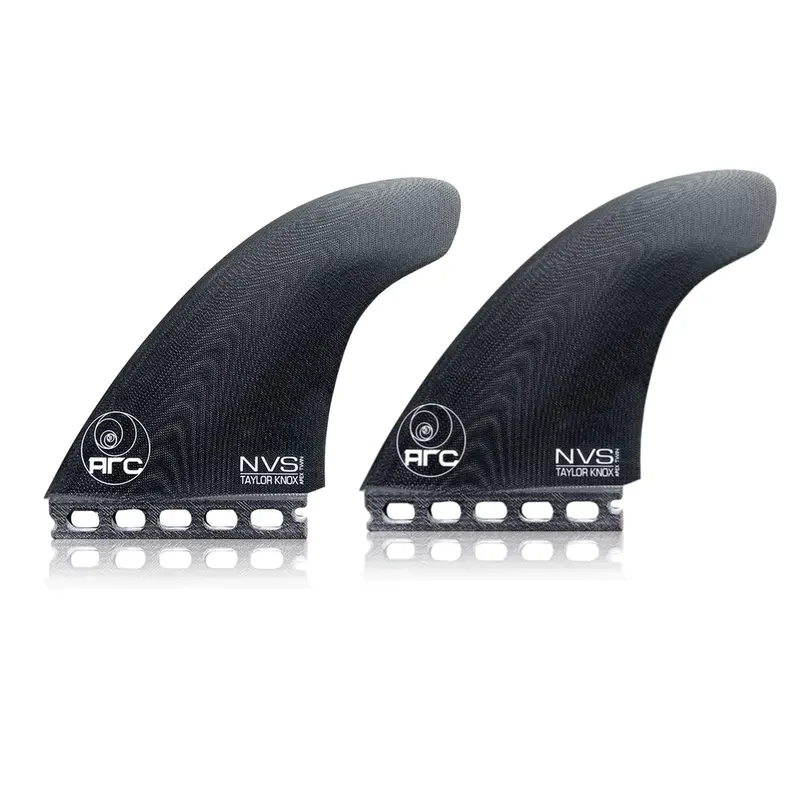 Nvs Apex Series Twin Fin Set – Taylor Knox Signature (Black) 1