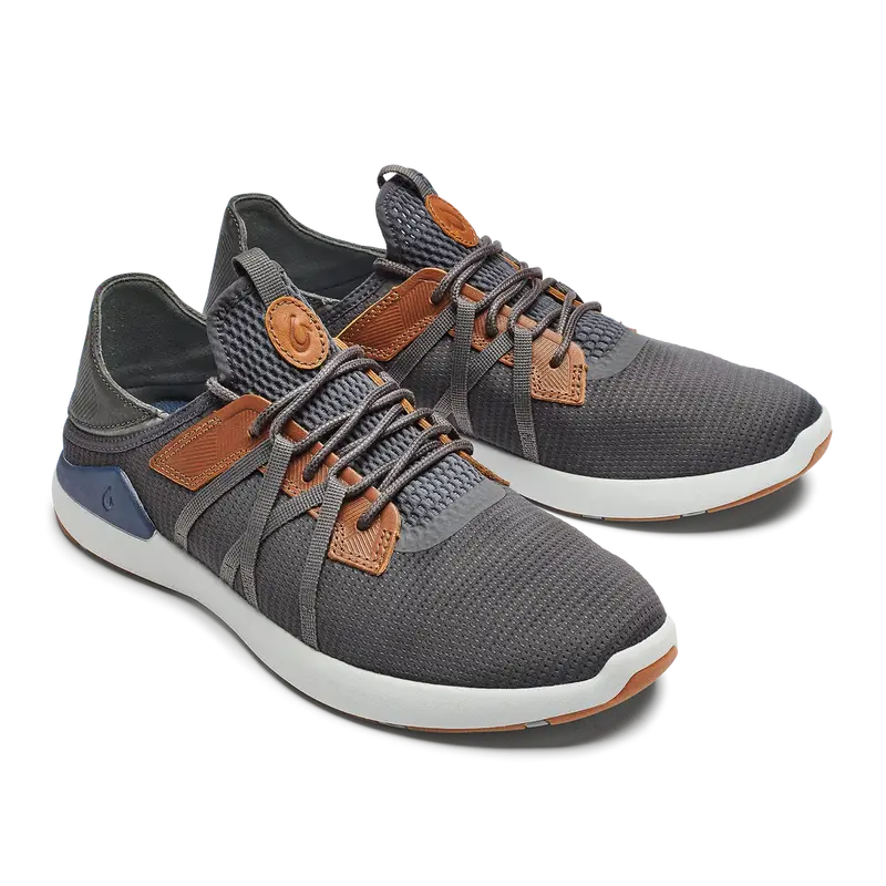 Olukai Mio Li Sneaker – Pavement & Vintage Indigo 1