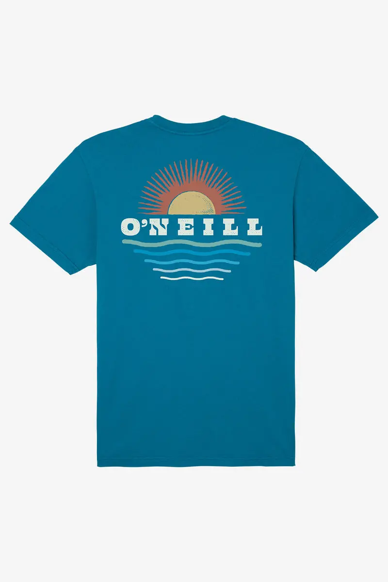 O'Neill Above & Below Graphic Tee – Bay Blue 1
