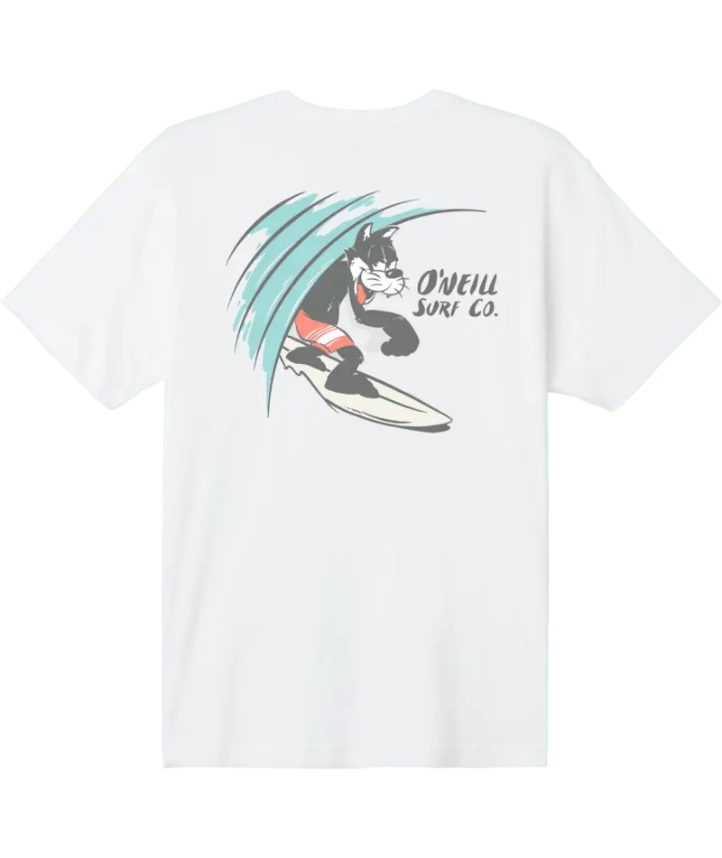 O'Neill Closeout Cotton T-Shirt – White 1