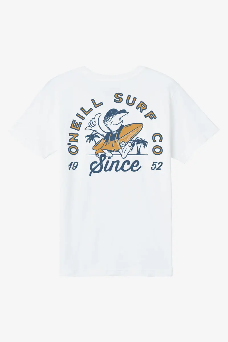 O'Neill Cooper Youth T-Shirt In White 1