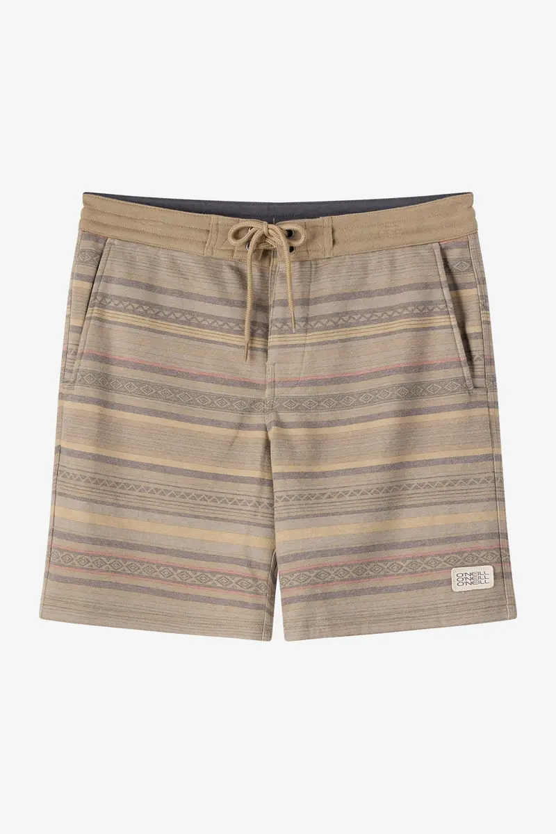 O'Neill Cortez Fleece Shorts In Khaki 1