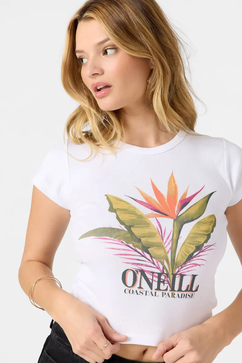 O'Neill Costa Palms Graphic T-Shirt – Crisp White 1