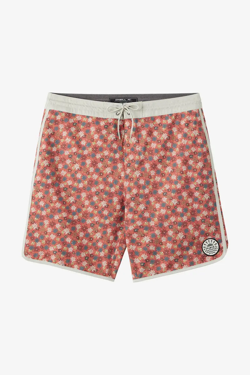 O'Neill Cruzer Scallop 18 Ginger Spice Boardshorts 1