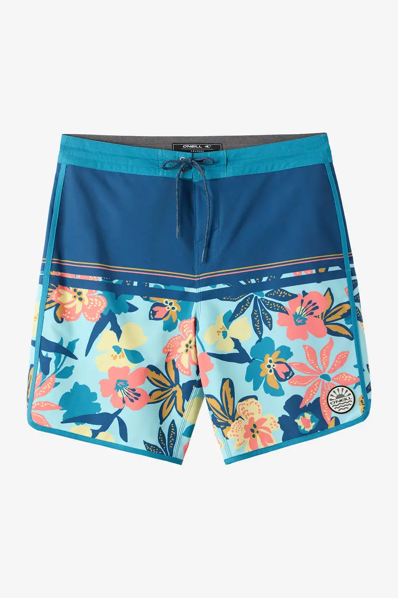 O'Neill Cruzer Scallop 18 Indigo Boardshorts 1