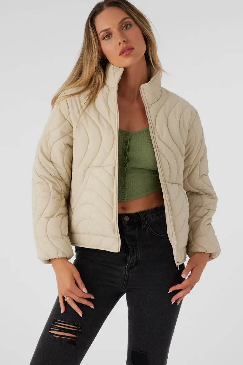 O'Neill Eden Water-Resistant Jacket In Black 1