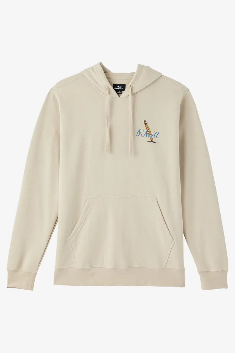 O'Neill Fifty Two Relaxed Fit Pullover Sweatshirt In Light Khaki 1
