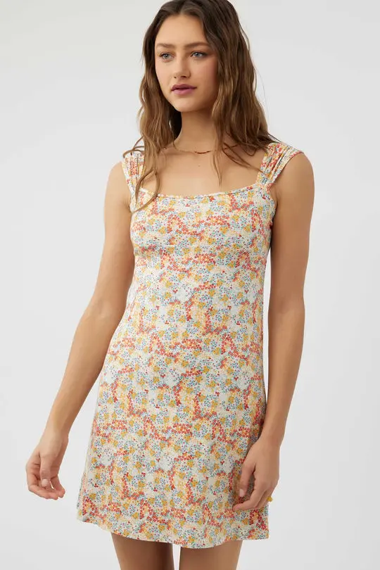 O'Neill Flor Multi-Print Lightweight Summer Dress 1