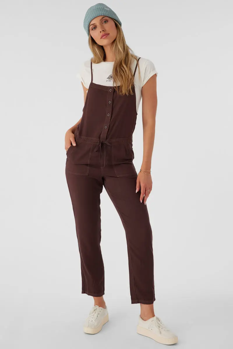 O'Neill Francina Romper In Chocolate 1