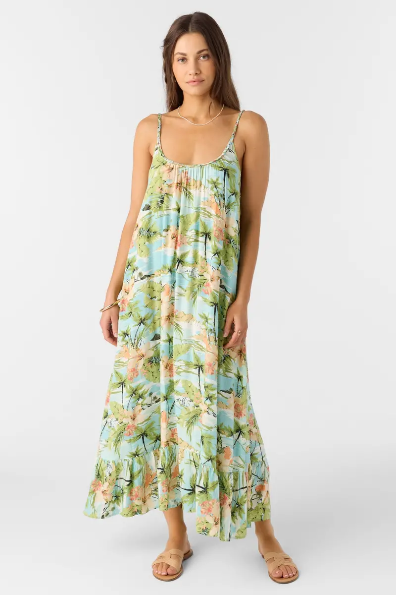O'Neill Gabriela Nile Blue Summer Dress 1
