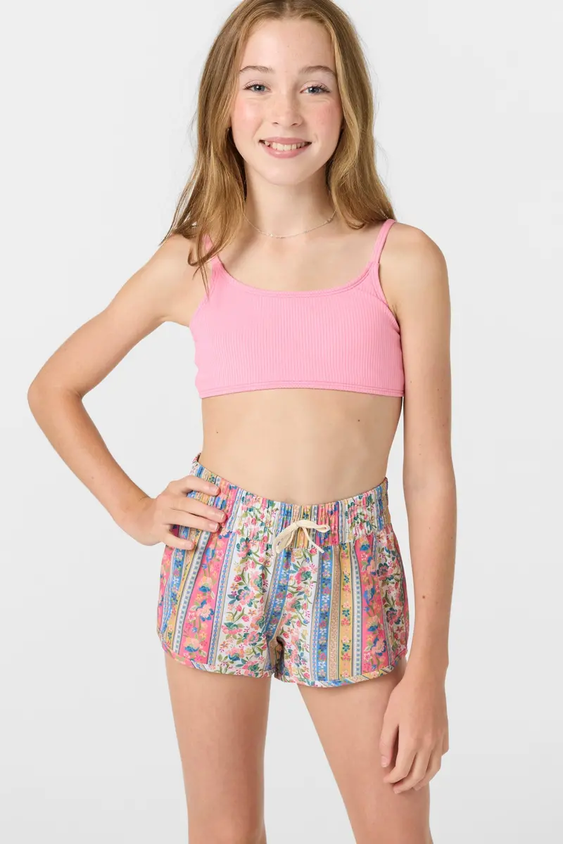 O'Neill Girls' Balboa Printed Boardshorts – Multi-Color 1