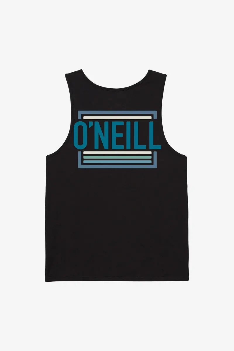 O'Neill Headquarters Sleeveless Tank Top – Black 1
