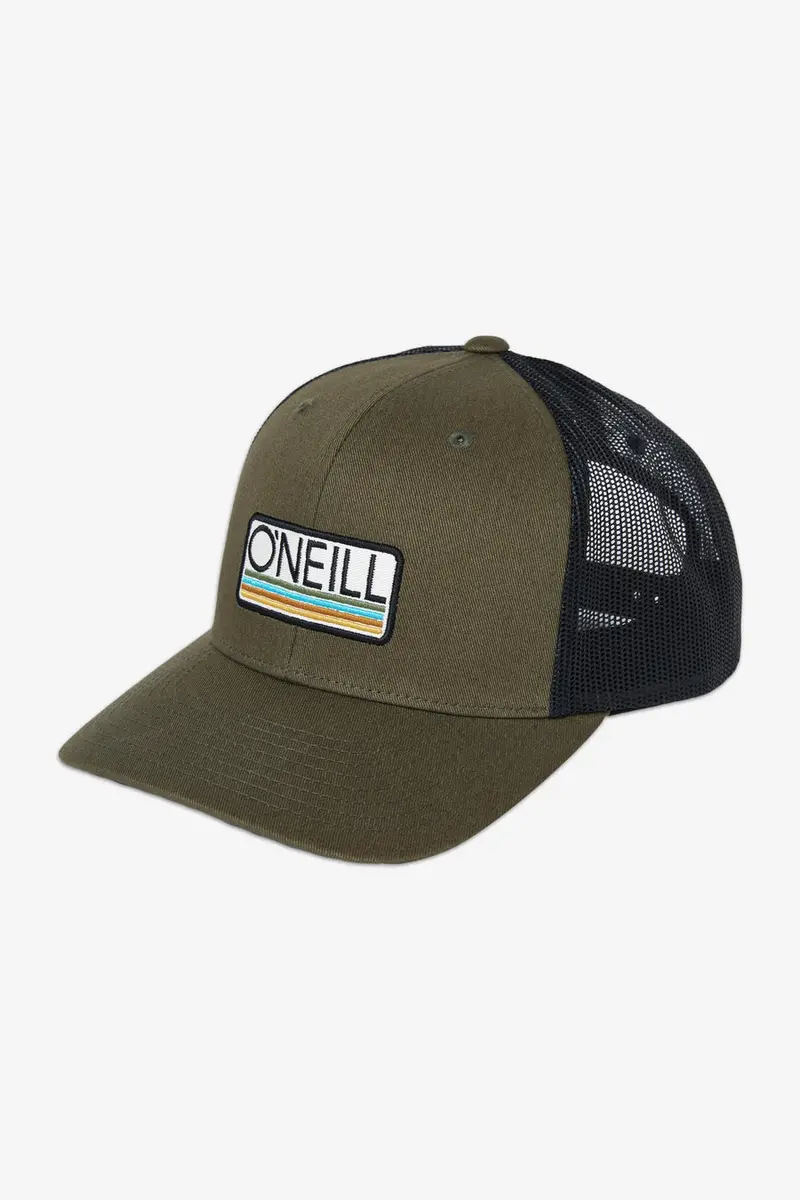 O'Neill Headquarters Trucker Hat In Dark Olive 1