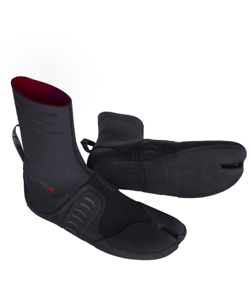 O'Neill Hyperfreak Fire 3Mm Split-Toe Booties – Black/Graphite 1