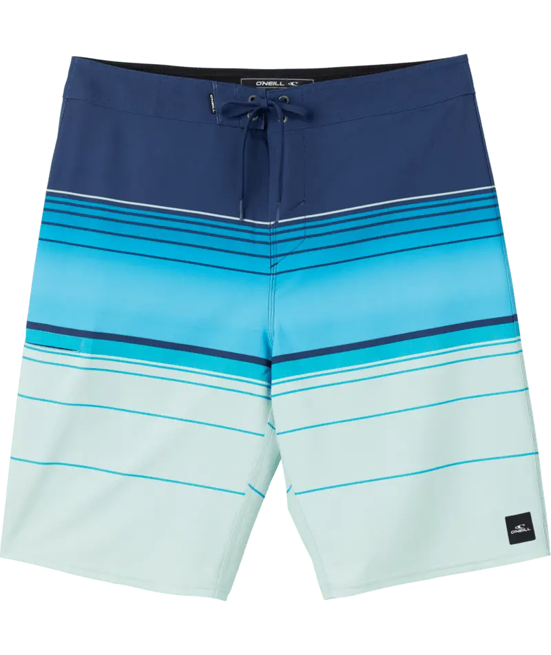 O'Neill Hyperfreak Heat Stripe 21 Men'S Swim Trunks In Navy 1