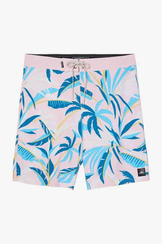 O'Neill Hyperfreak Mysto 20-Inch Boardshorts In Pink Dust 1