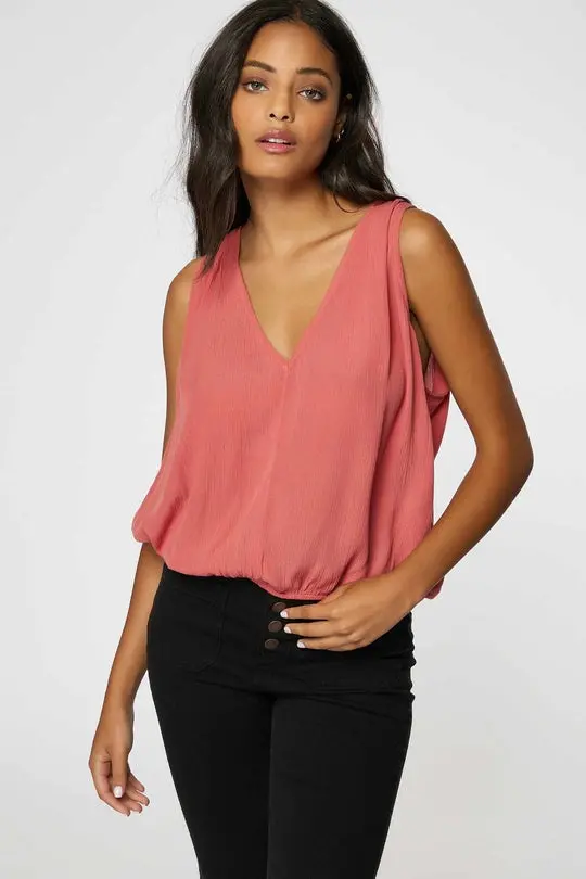 O'Neill Lainie Button-Down Shirt In Faded Rose 1