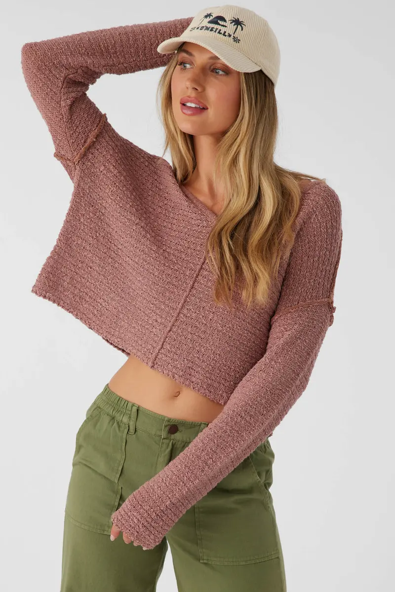 O'Neill Marina Long-Sleeve Shirt In Burlwood Tan 1