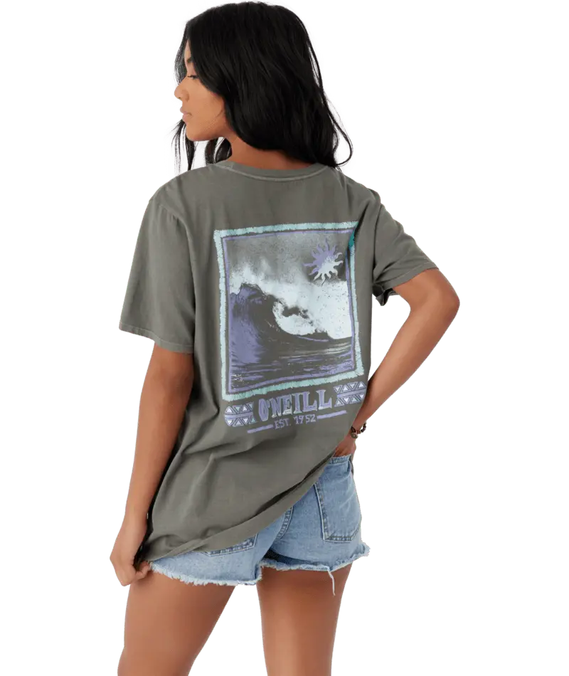 O'Neill No Takers Smoked Pearl Graphic Tee 1