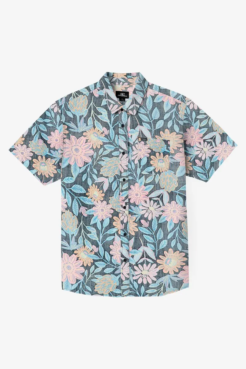 O'Neill Oasis Eco-Friendly Standard Fit Shirt – Black 1