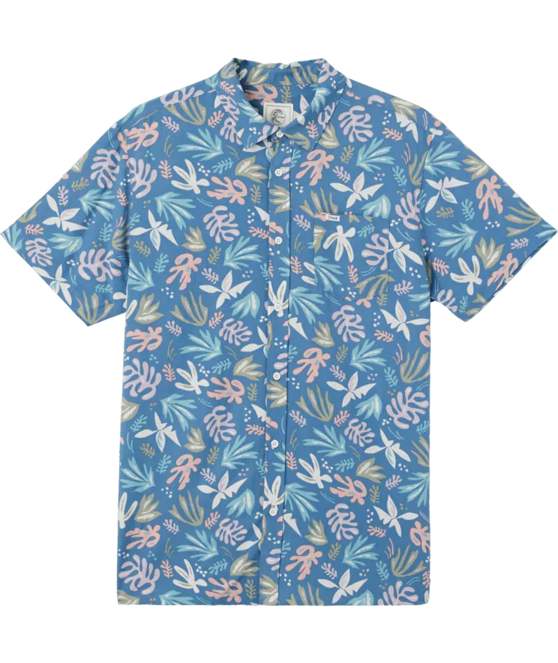 O'Neill Og Eco Short-Sleeve Shirt In Copen Blue 1