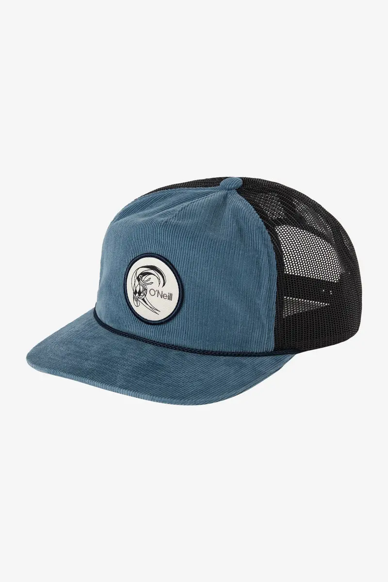 O'Neill O'Riginals Trucker Hat – Copen Blue Denim Look 1