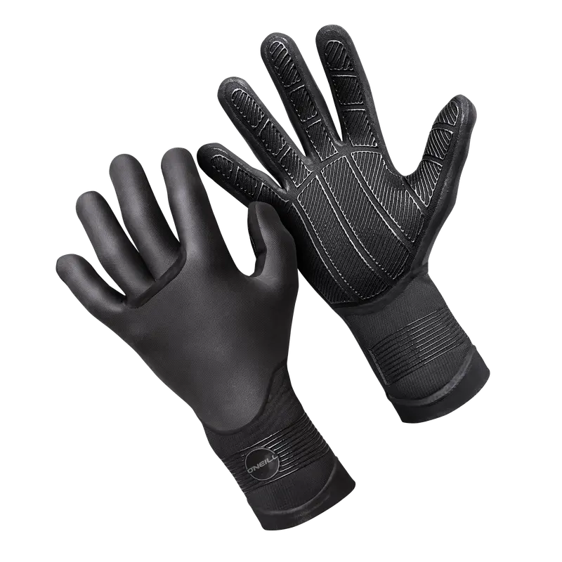 O'Neill Psycho Tech 3Mm Neoprene Gloves – Black 1