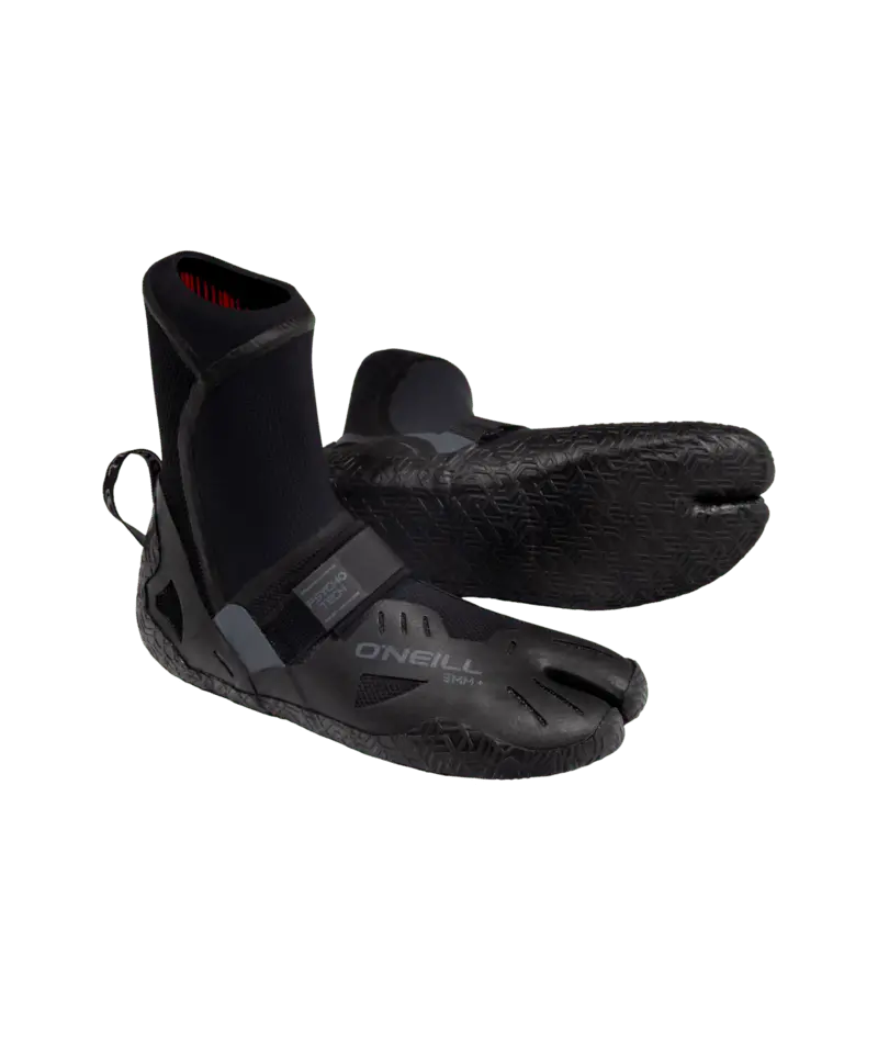 O'Neill Psycho Tech 3Mm+ Sealed Toe Wetsuit Booties – Black 1
