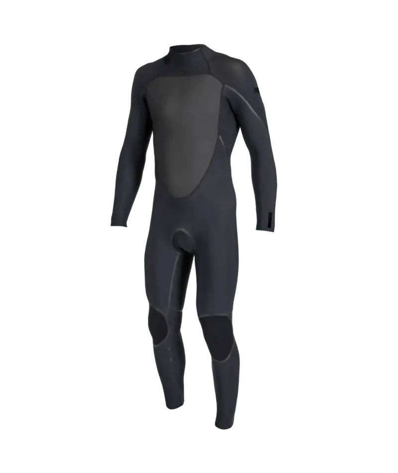 O'Neill Psycho Tech 4/3+ Back-Zip Wetsuit – Black/Black 1
