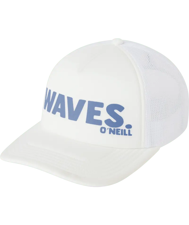 O'Neill Ravi White Structured Trucker Hat 1