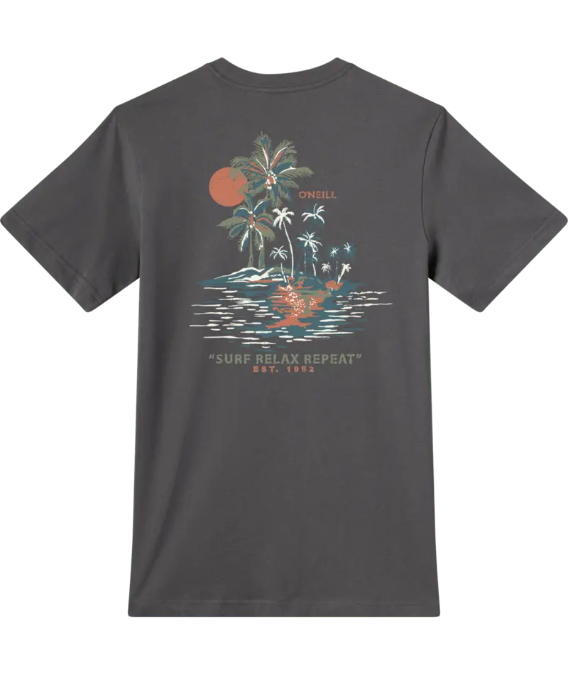 O'Neill Relax Classic Short-Sleeve T-Shirt In Dark Shadow 1
