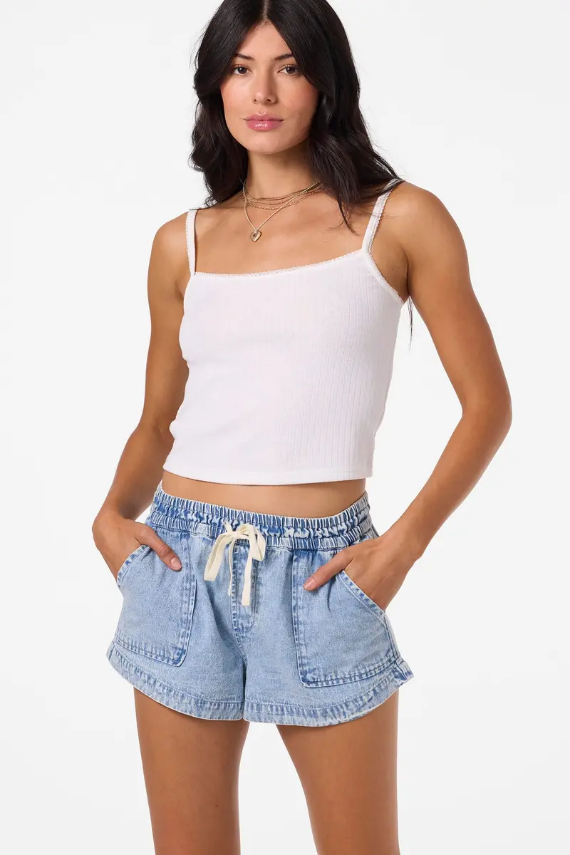 O'Neill Sevie Denim Shorts – Drifter Wash 1