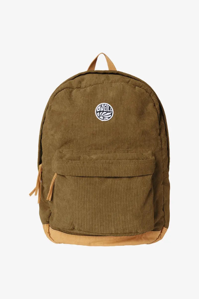 O'Neill Shoreline Corduroy Backpack – Military Olive 1