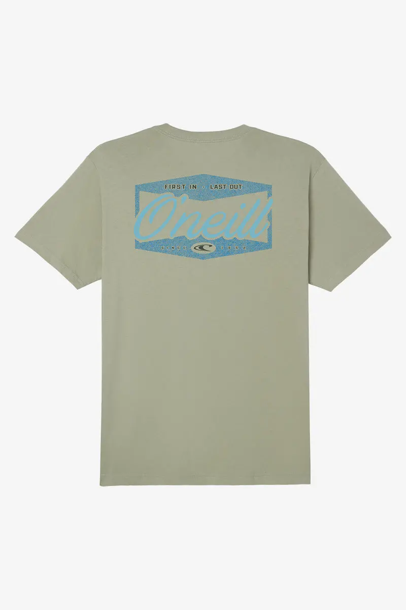 O'Neill Spare Parts Graphic Tee – Military Green 1