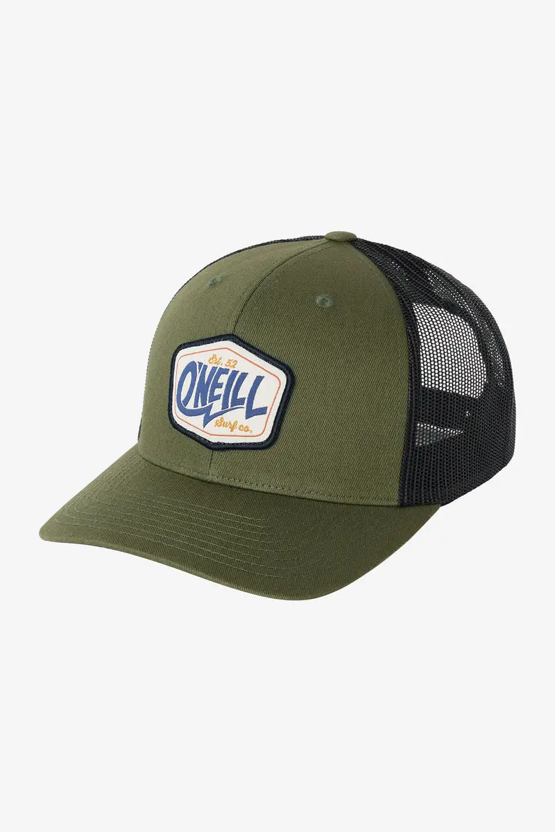 O'Neill Stash Trucker Hat – Dark Olive 1