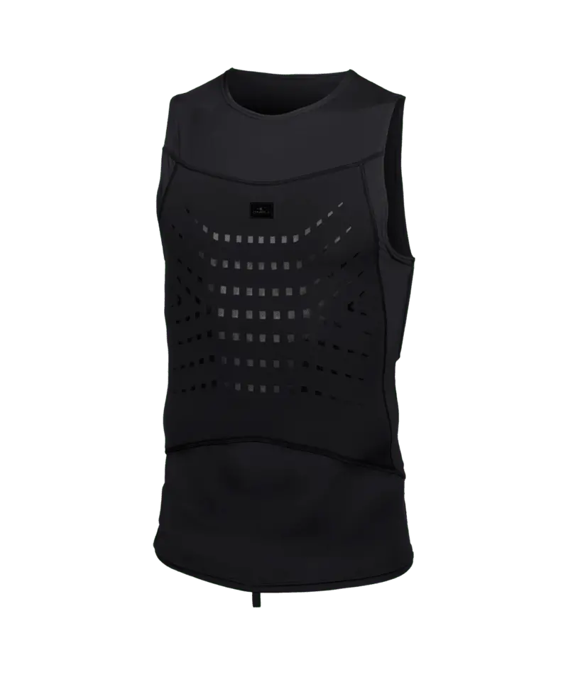 O'Neill Thinskins Neo-Skins Ribcage Vest – Black-On-Black 1
