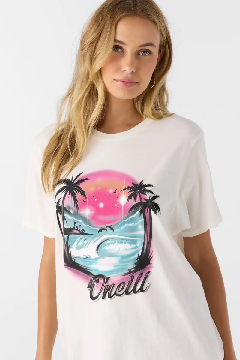 O'Neill Tourist Relaxed-Fit T-Shirt – Winter White 1