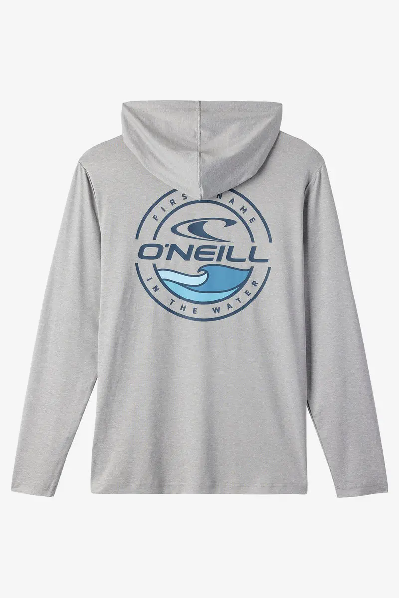 O'Neill Trvlr Upf Hooded Long-Sleeve Tee – Heather Grey 1