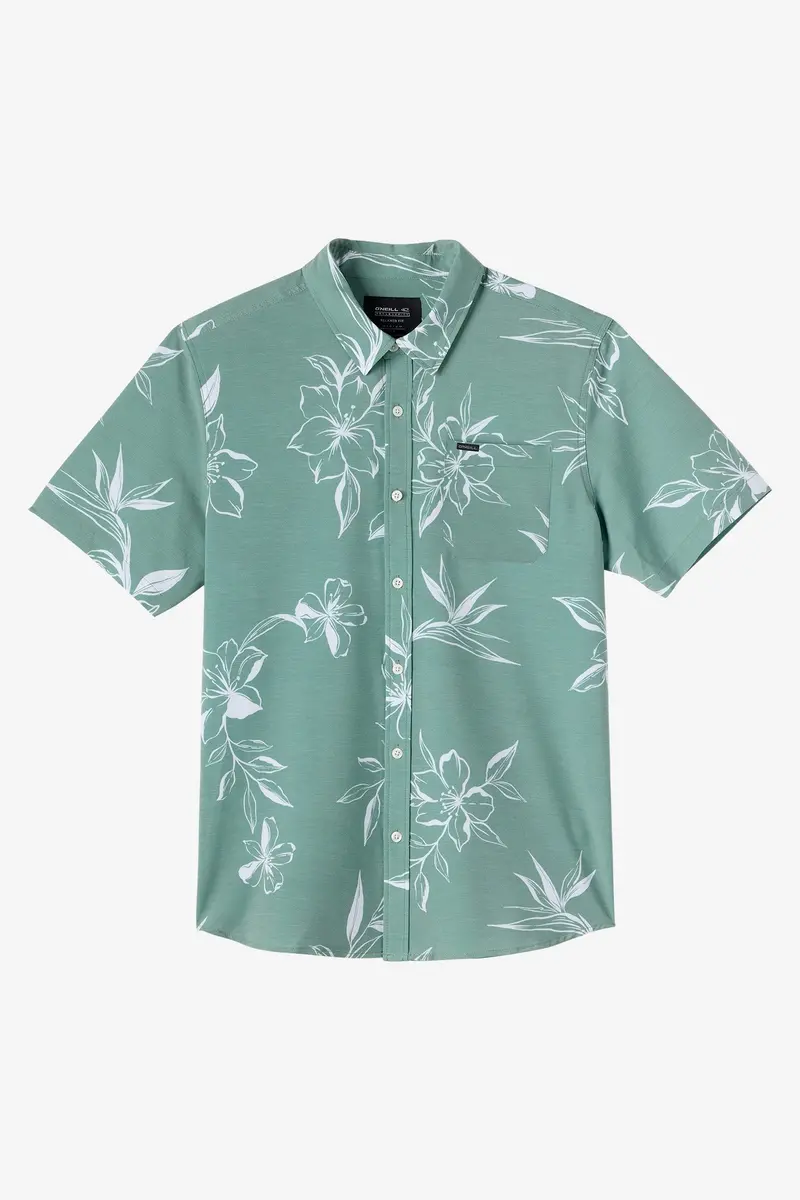 O’Neill Trvlr Upf Traverse Relaxed Shirt – Sage 1