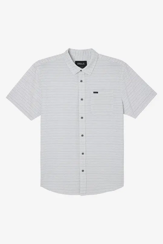 O'Neill Trvlr Upf Traverse Stripe Shirt – Fog 1