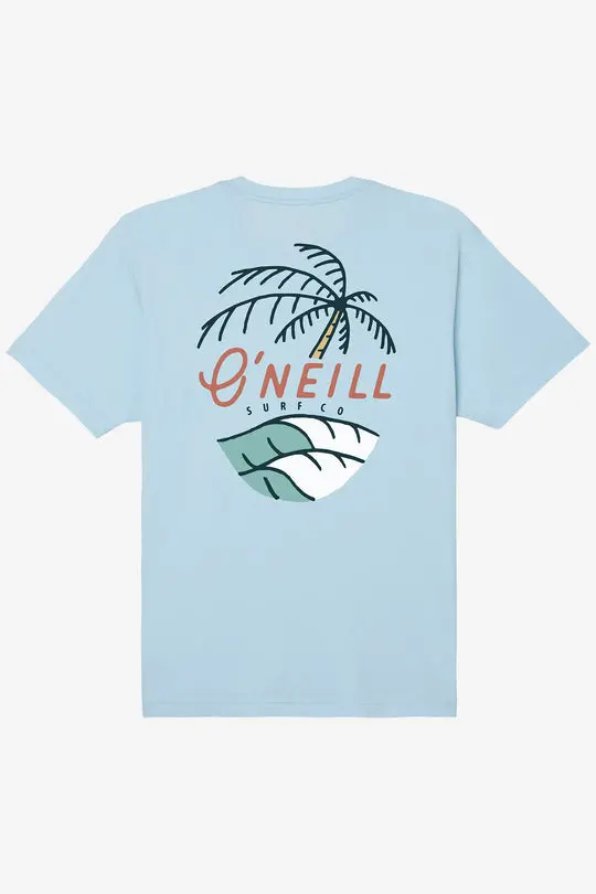 O'Neill Undercover Short-Sleeve Tee – Sky Blue Heather 1