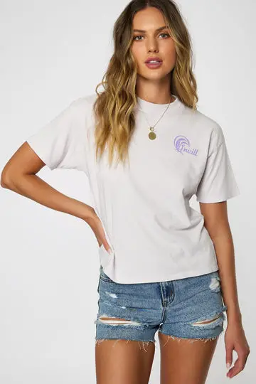 O'Neill Wavey Daze Graphic Tee – Orchid Purple 1