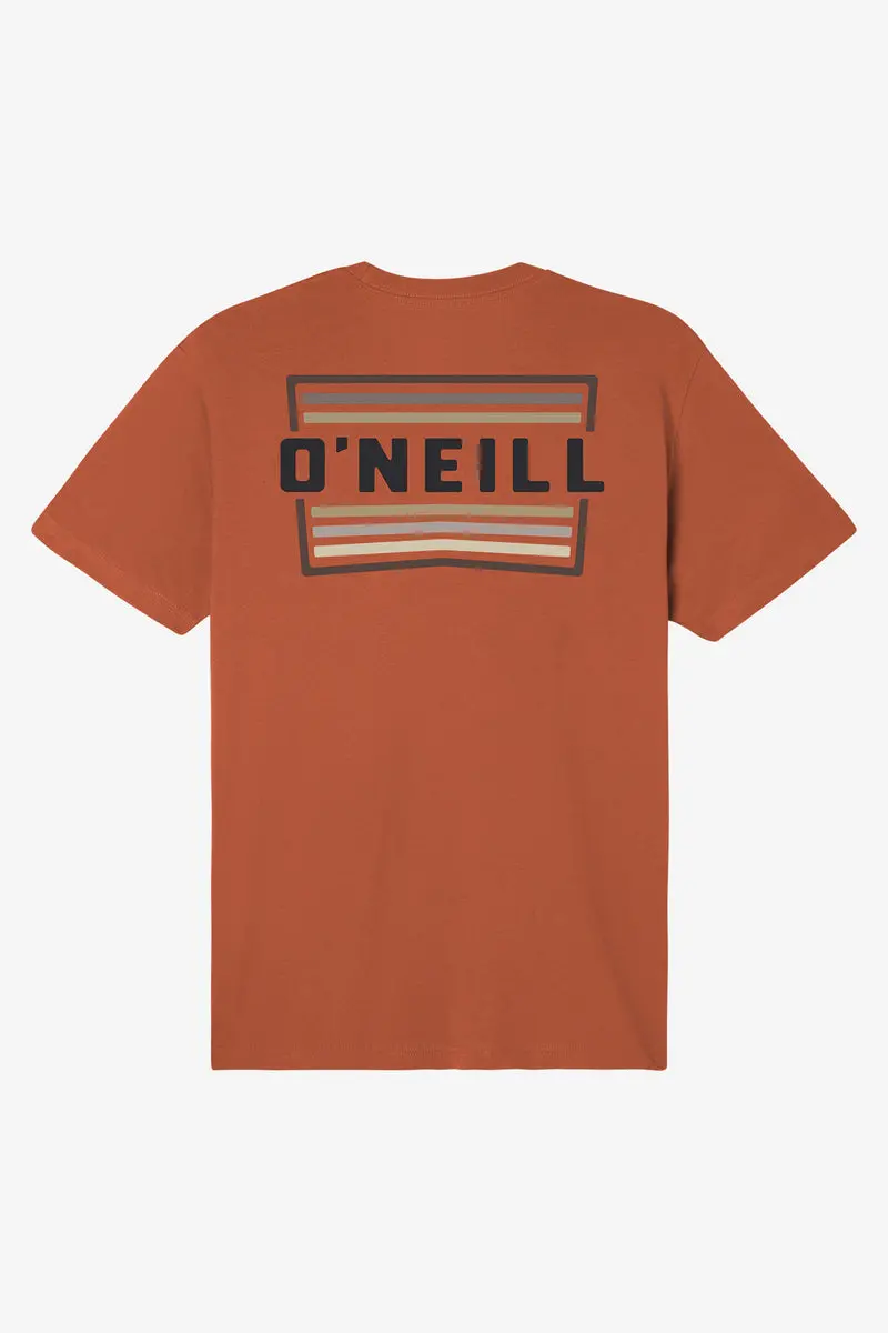 O'Neill Working Stiff Cotton T-Shirt – Clay 1
