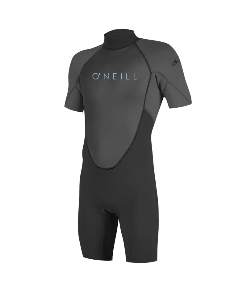 O'Neill Youth Reactor-2 2Mm Back-Zip Springsuit – Black/Graphite 1