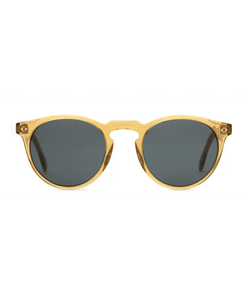 Otis Omar Eco-Crystal Sunglasses With Smokey Blue Polarized Lenses 1