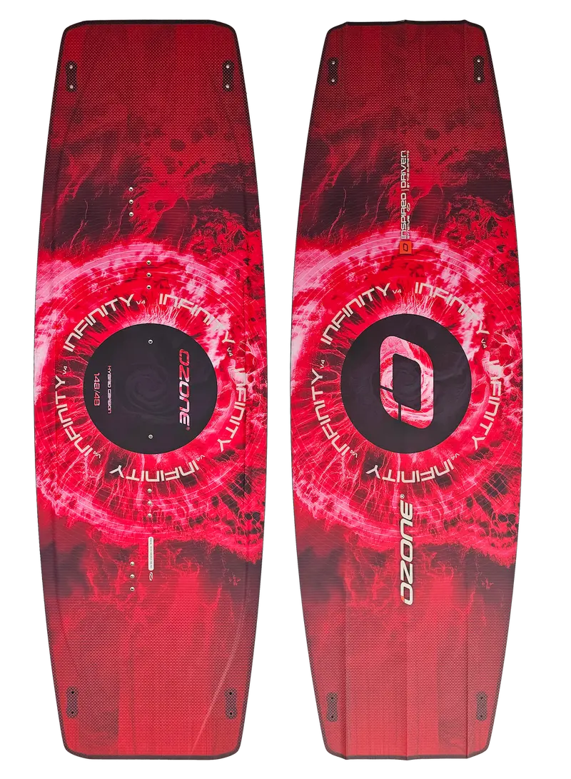 Ozone Infinity V4 Kiteboard – Twin-Tip Freeride Board With Progressive Flex 1